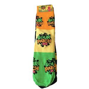 SOUR PATCH KIDS Men's Crew Socks Set of 2 Size Medium 6-10